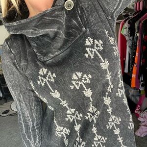 VOCAL BUCKLE HOODIE RHINESTONES MEDIUM 🖤